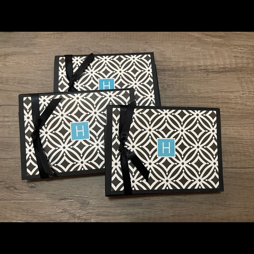NIB 3-10pks of 'H' Inital Hallmark Cards